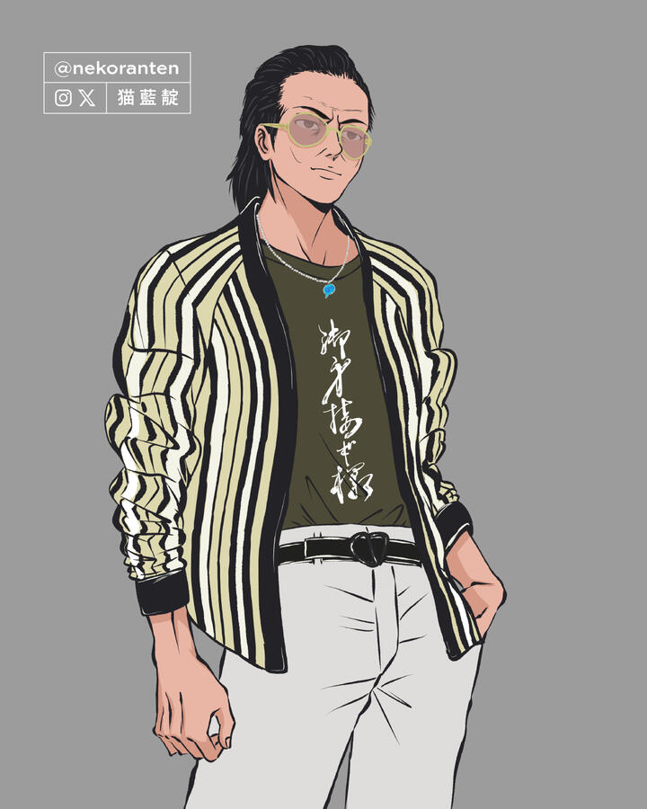 Kubo-sensei Krew beInside mockup outfit